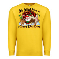 Lemon We whisk you a Merry Christmas Premium Sweatshirt - NancyCooperArtShop