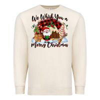 Sandshell We whisk you a Merry Christmas Premium Sweatshirt - NancyCooperArtShop