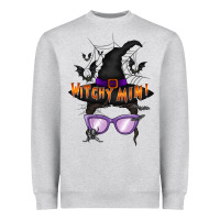 Heather Grey witchy mini Heavyweight Sweatshirt - RacoonDesign