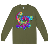 Army Green camp life Long Sleeve Tee - JahusDesignShop