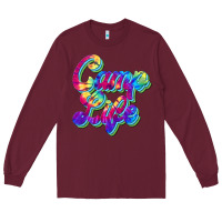 Burgundy camp life Long Sleeve Tee - JahusDesignShop