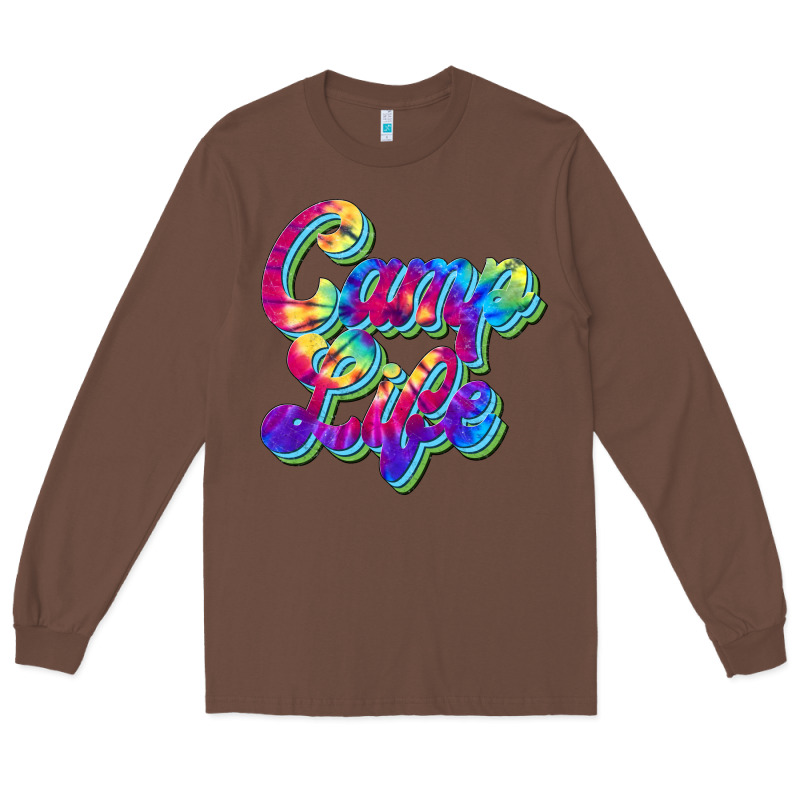 Camp Life Long Sleeve Tee by JahusDesignShop | Teevron