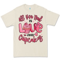 Bone all you need is love and cupcakes valentines day Premium Tee - MaliasSmallBusiness