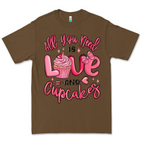 Cacao all you need is love and cupcakes valentines day Premium Tee - MaliasSmallBusiness