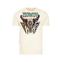 Vintage Arctic howdy boho skull Vintage Tee - CowhideDigitalArt