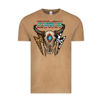 Vintage Camel howdy boho skull Vintage Tee - CowhideDigitalArt