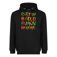 Black cotton headed ninny muggins Heavyweight Hoodie - MaliasSmallBusiness