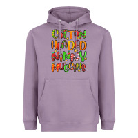Lavender cotton headed ninny muggins Heavyweight Hoodie - MaliasSmallBusiness