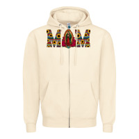 Sandshell mom lady of guadalupe  serape sunflower Zipper Hoodie - Jasminsmagicworld