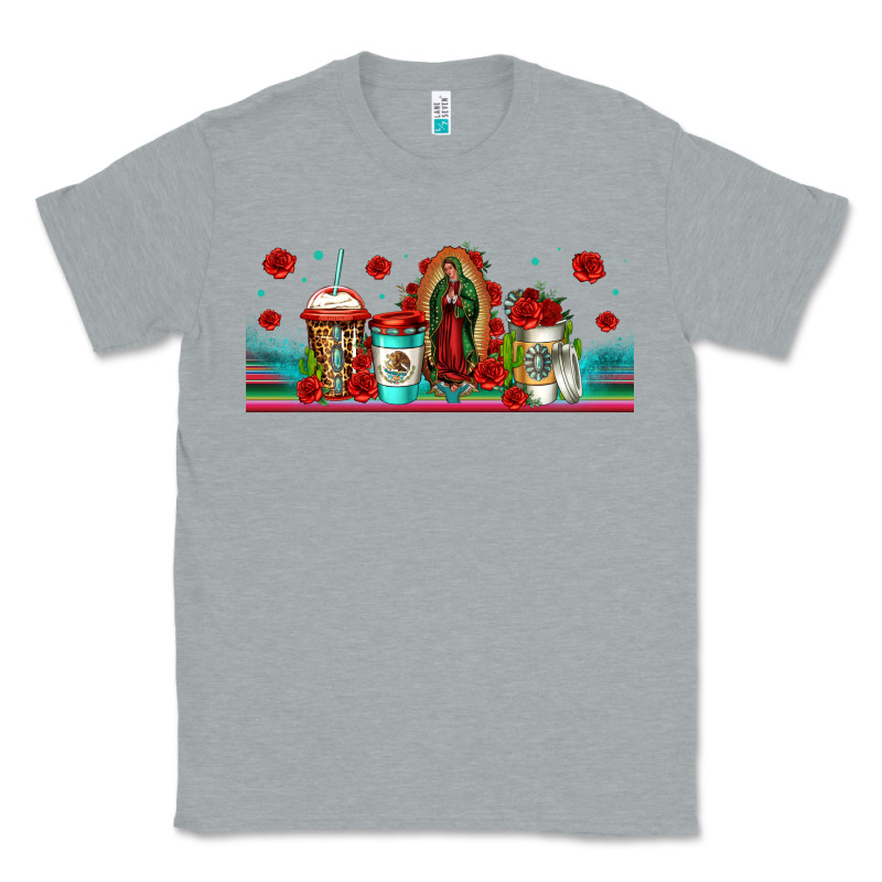 Lady Of Guadalupe Coffee Cups Libbey Glass Classic Tee by Jasminsmagicworld | Teevron
