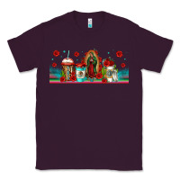 Plum lady of guadalupe coffee cups libbey glass Classic Tee - Jasminsmagicworld