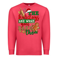 Cardinal The holidays are what you bake them Premium Sweatshirt - NancyCooperArtShop