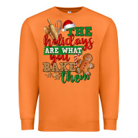 Carrot The holidays are what you bake them Premium Sweatshirt - NancyCooperArtShop