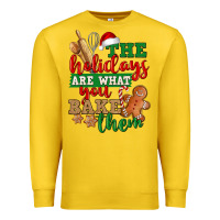 Lemon The holidays are what you bake them Premium Sweatshirt - NancyCooperArtShop