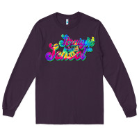 Plum straight back to school Long Sleeve Tee - JahusDesignShop