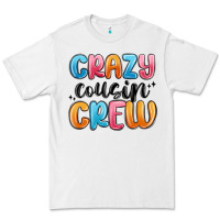 White crazy cousin crew Premium Tee - MaliasSmallBusiness