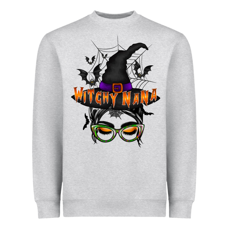 Witchy Nana Heavyweight Sweatshirt by RacoonDesign | Teevron