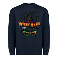 Navy witchy nana Heavyweight Sweatshirt - RacoonDesign