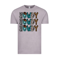 Vintage Zinc howdy howdy howdy Vintage Tee - CowhideDigitalArt