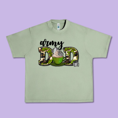 Army Dad Urban Heavy Tee Designed By Adodesignshop