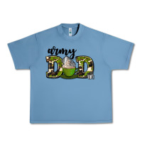 Pebble Blue army dad Urban Heavy Tee - AdoDesignShop
