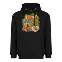 Black i teach tiny humans im kind of a big deal Heavyweight Hoodie - NancyCooperArtShop