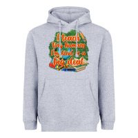 Heather Grey i teach tiny humans im kind of a big deal Heavyweight Hoodie - NancyCooperArtShop