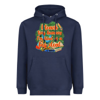 Navy i teach tiny humans im kind of a big deal Heavyweight Hoodie - NancyCooperArtShop