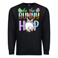 Black Do the bunny hop Premium Sweatshirt - NancyCooperArtShop