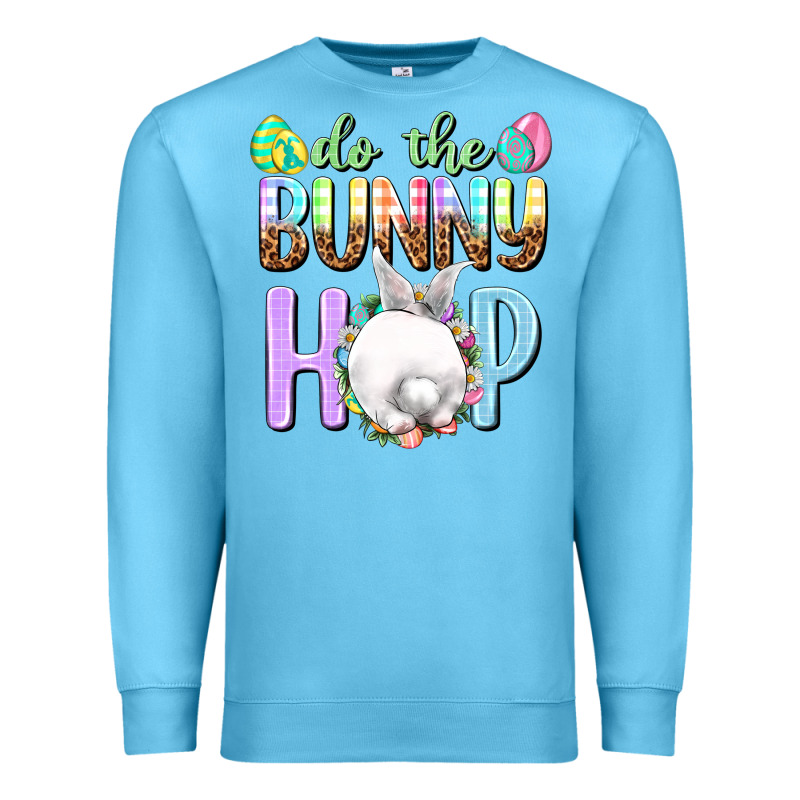 Do The Bunny Hop Premium Sweatshirt by NancyCooperArtShop | Teevron