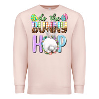 Pale Pink Do the bunny hop Premium Sweatshirt - NancyCooperArtShop