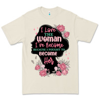 Bone i love the woman ive become Premium Tee - MaliasSmallBusiness