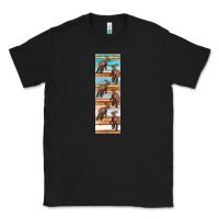 Black dinosaur parasaurolophus pen wrap Classic Tee - Artiststas