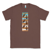 Chestnut dinosaur parasaurolophus pen wrap Classic Tee - Artiststas