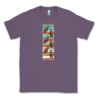 Lavender dinosaur parasaurolophus pen wrap Classic Tee - Artiststas