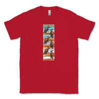Red dinosaur parasaurolophus pen wrap Classic Tee - Artiststas