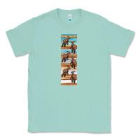Seafoam dinosaur parasaurolophus pen wrap Classic Tee - Artiststas