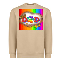 Mushroom lgbtq dad and paw Heavyweight Sweatshirt - HRA Design Shop