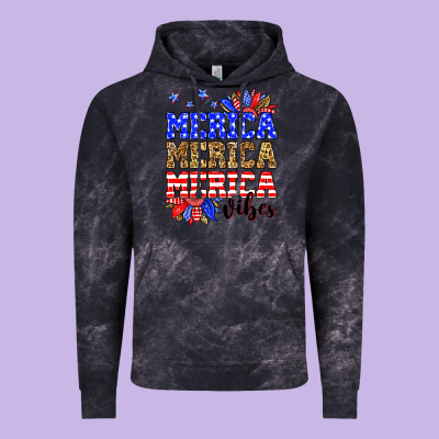 Merica Merica Merica Vibes Vintage Hoodie Designed By Neo Western