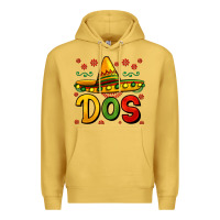 Antique Gold dos my second mexican birthday Premium Hoodie - Jasminsmagicworld