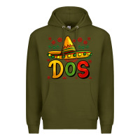 Army Green dos my second mexican birthday Premium Hoodie - Jasminsmagicworld