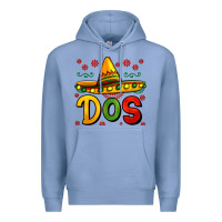 Colony Blue dos my second mexican birthday Premium Hoodie - Jasminsmagicworld