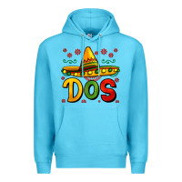 Ocean Blue dos my second mexican birthday Premium Hoodie - Jasminsmagicworld