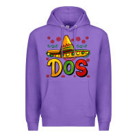 Purple dos my second mexican birthday Premium Hoodie - Jasminsmagicworld