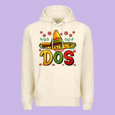 Dos My Second Mexican Birthday Premium Hoodie Designed By Jasminsmagicworld
