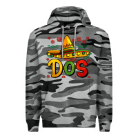 Slate Camo dos my second mexican birthday Premium Hoodie - Jasminsmagicworld