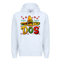 White dos my second mexican birthday Premium Hoodie - Jasminsmagicworld