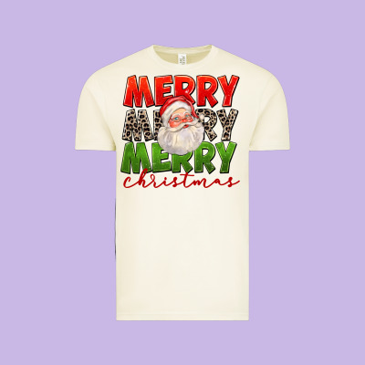 Merry Christmas Santa Vintage Tee Designed By Fadigitalartstudio