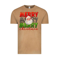 Vintage Camel Merry Christmas Santa Vintage Tee - FaDigitalArtStudio