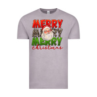 Vintage Zinc Merry Christmas Santa Vintage Tee - FaDigitalArtStudio